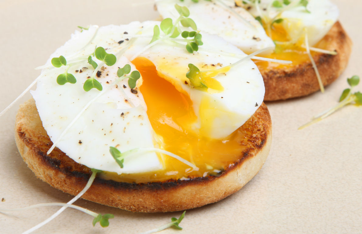Microwave Poached Eggs from 10 Egg Breakfasts You Can Make in the